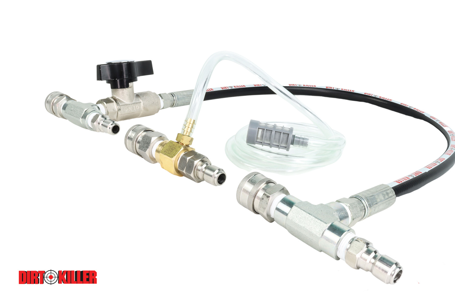 Down Stream Injector Bypass Kit 2.1 Fixed Draw Pressure washer plumbing